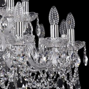 Подвесная люстра Bohemia Ivele Crystal 1402 1402/12+6/240/Ni в Новоуральске - novouralsk.mebel24.online | фото 2