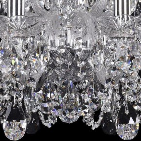 Подвесная люстра Bohemia Ivele Crystal 1402 1402/12+6/240/Ni в Новоуральске - novouralsk.mebel24.online | фото 3
