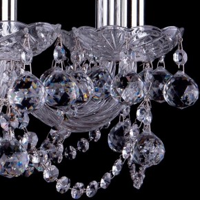 Подвесная люстра Bohemia Ivele Crystal 1402 1402/8/195/Ni/Balls в Новоуральске - novouralsk.mebel24.online | фото 3