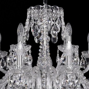 Подвесная люстра Bohemia Ivele Crystal 1411 1411/12+6/300/Ni в Новоуральске - novouralsk.mebel24.online | фото 4