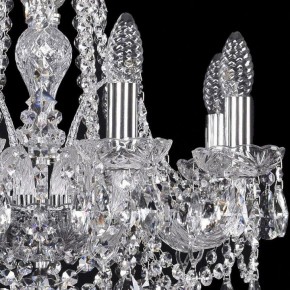 Подвесная люстра Bohemia Ivele Crystal 1411 1411/8/160/Ni в Новоуральске - novouralsk.mebel24.online | фото 2