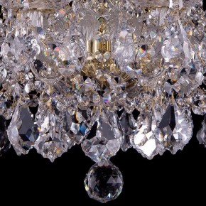 Подвесная люстра Bohemia Ivele Crystal 1413 1413/10/165/G/Leafs в Новоуральске - novouralsk.mebel24.online | фото 3