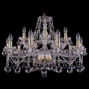 Подвесная люстра Bohemia Ivele Crystal 1413 1413/10+5/300/G/Balls в Новоуральске - novouralsk.mebel24.online | фото