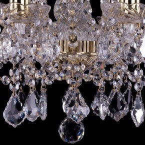 Подвесная люстра Bohemia Ivele Crystal 1413 1413/6/141/G/Leafs в Новоуральске - novouralsk.mebel24.online | фото 3