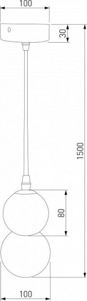 Подвесная люстра Eurosvet Polar 50250/1 LED черный в Новоуральске - novouralsk.mebel24.online | фото 3