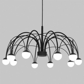 Подвесная люстра Eurosvet Ragno 90034/10 LED черный в Новоуральске - novouralsk.mebel24.online | фото