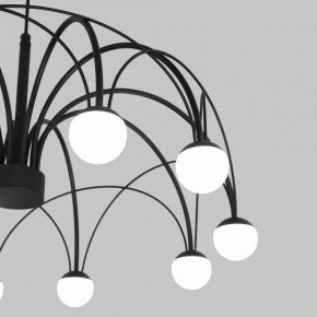 Подвесная люстра Eurosvet Ragno 90034/10 LED черный в Новоуральске - novouralsk.mebel24.online | фото 6