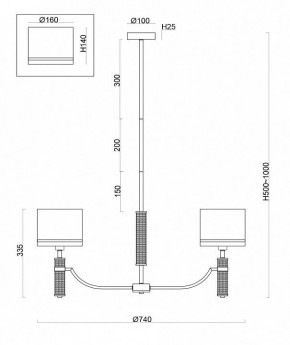 Подвесная люстра Freya Albero FR5108PL-05N в Новоуральске - novouralsk.mebel24.online | фото 3