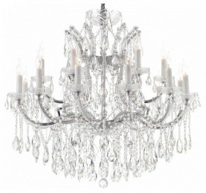 Подвесная люстра iLamp Diamond 6071-18 CR+CL в Новоуральске - novouralsk.mebel24.online | фото