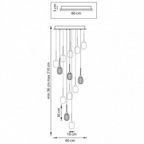 Подвесная люстра Lightstar Acrile 738131 в Новоуральске - novouralsk.mebel24.online | фото 7