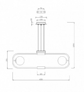 Подвесная люстра Maytoni Avola MOD431-PL-06-WG в Новоуральске - novouralsk.mebel24.online | фото 9