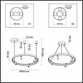 Подвесная люстра Odeon Light Fonda 4317/58L в Новоуральске - novouralsk.mebel24.online | фото 6