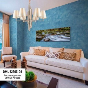 Подвесная люстра Omnilux Porlezza OML-72203-06 в Новоуральске - novouralsk.mebel24.online | фото 8