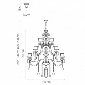 Подвесная люстра Osgona Nativo 715287 в Новоуральске - novouralsk.mebel24.online | фото 3