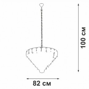 Подвесная люстра Vitaluce V58340 V58340-8/25 в Новоуральске - novouralsk.mebel24.online | фото 3