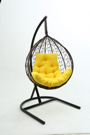 Подвесное кресло Бароло (коричневый/желтый) в Новоуральске - novouralsk.mebel24.online | фото