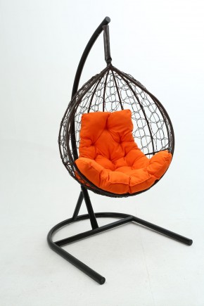 Подвесное кресло Бароло (коричневый/оранжевый) в Новоуральске - novouralsk.mebel24.online | фото