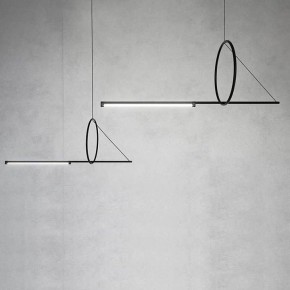 Подвесной светильник Imperiumloft Suspension Cercle Et Trait – Graphite Satine 40.1282-0 в Новоуральске - novouralsk.mebel24.online | фото 4