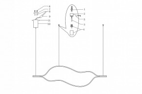 Подвесной светильник Imperiumloft Tape Light TRUDY01 в Новоуральске - novouralsk.mebel24.online | фото 8