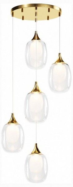 Подвесной светильник Maytoni Aura MOD016PL-05BS в Новоуральске - novouralsk.mebel24.online | фото