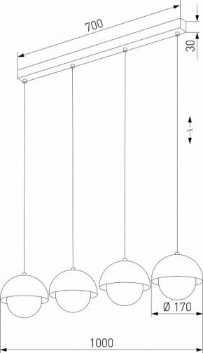 Подвесной светильник TK Lighting Bono 10213 Bono в Новоуральске - novouralsk.mebel24.online | фото 5