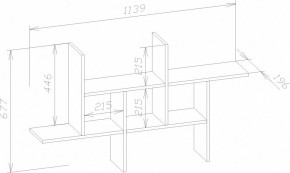 Полка навесная ПК-6 в Новоуральске - novouralsk.mebel24.online | фото 4