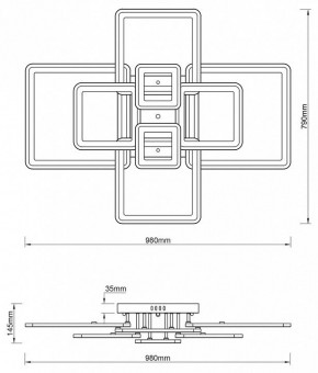 Потолочная люстра Escada Plain 10286/8LED в Новоуральске - novouralsk.mebel24.online | фото 6