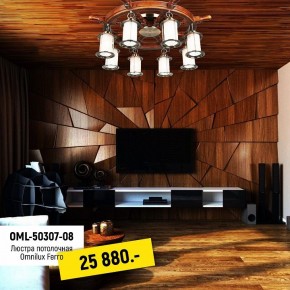 Потолочная люстра Omnilux Ferro OML-50307-08 в Новоуральске - novouralsk.mebel24.online | фото 2