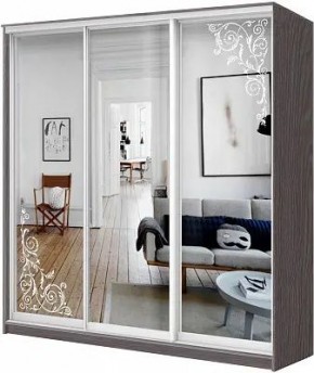 Шкаф-купе ХИТ 24-18-656 ОРНАМЕНТ в Новоуральске - novouralsk.mebel24.online | фото