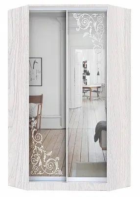 Шкаф-купе ХИТ-У-24-4-66 ОРНАМЕНТ в Новоуральске - novouralsk.mebel24.online | фото