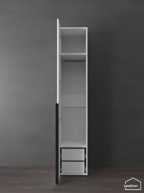 Шкаф Linnea MHR-1-3 2050х400х510 (Белый-М 11.1.2) в Новоуральске - novouralsk.mebel24.online | фото 6