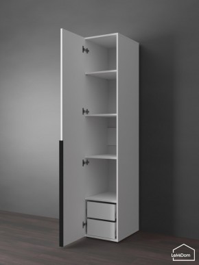 Шкаф Linnea MHR-1-3 2050х400х510 (Белый-М 11.1.2) в Новоуральске - novouralsk.mebel24.online | фото 5