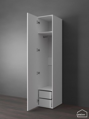 Шкаф Linnea MHR-1PO-3 2050х400х510 (Белый-М 11.1.2) в Новоуральске - novouralsk.mebel24.online | фото 4