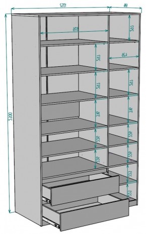 Шкаф Мальта H219 в Новоуральске - novouralsk.mebel24.online | фото 2