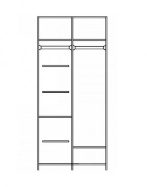 Шкаф Нинель ММ-167-01/03 в Новоуральске - novouralsk.mebel24.online | фото 3