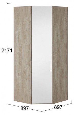 Шкаф платяной Эмбер СМ-348.07.007 L в Новоуральске - novouralsk.mebel24.online | фото 3