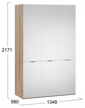 Шкаф платяной Глосс СМ-319.07.433 в Новоуральске - novouralsk.mebel24.online | фото 4