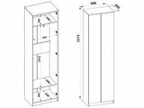 Шкаф платяной ШО-4 в Новоуральске - novouralsk.mebel24.online | фото 8