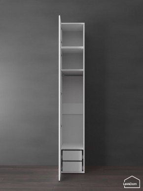 Шкаф с антресолью Linnea MHR-1POA-3 2450х400х510 (Белый-М 11.1.2) в Новоуральске - novouralsk.mebel24.online | фото 5
