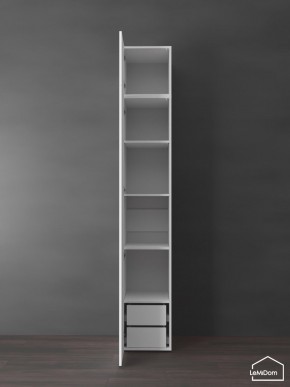 Шкаф с антресолью Linnea MHR-1POA-4 2450х400х510 (Белый-М 11.1.2) в Новоуральске - novouralsk.mebel24.online | фото 6