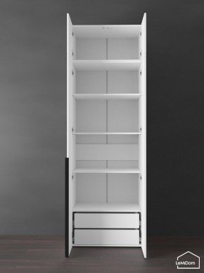 Шкаф с антресолью Linnea MHR-2A-4 2450х800х510 (Белый-М 11.1.1) в Новоуральске - novouralsk.mebel24.online | фото 6