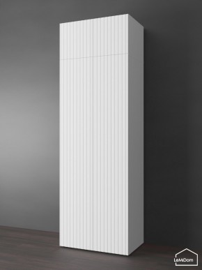 Шкаф с антресолью Linnea MHR-2POA-3 2450х800х510 (Белый-М 11.1.1) в Новоуральске - novouralsk.mebel24.online | фото