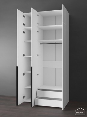 Шкаф с антресолью Linnea MHR-3A-2 2450х1200х510 (Белый-М 11.1.2) в Новоуральске - novouralsk.mebel24.online | фото 5