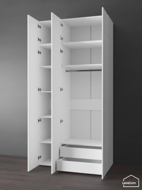 Шкаф с антресолью Linnea MHR-3POA-2 2450х1200х510 (Белый-М 11.1.2) в Новоуральске - novouralsk.mebel24.online | фото 5
