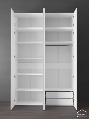 Шкаф с антресолью Linnea MHR-4POA-2 2450х1600х510 (Белый-М 11.1.2) в Новоуральске - novouralsk.mebel24.online | фото 5