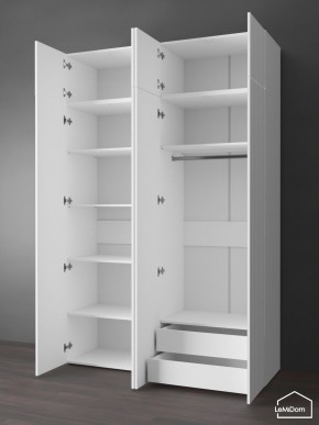 Шкаф с антресолью Linnea MHR-4POA-2 2450х1600х510 (Белый-М 11.1.2) в Новоуральске - novouralsk.mebel24.online | фото 6