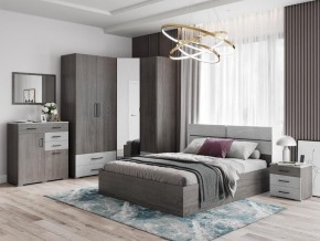 Спальня Теана Ясень Анкор темный/Мрамор лайт в Новоуральске - novouralsk.mebel24.online | фото