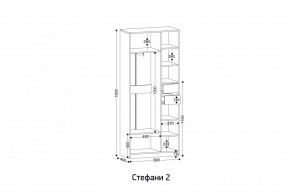 СТЕФАНИ-2 Шкаф в Новоуральске - novouralsk.mebel24.online | фото 2