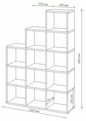 Стеллаж Бартоло СЛД 5 в Новоуральске - novouralsk.mebel24.online | фото 2