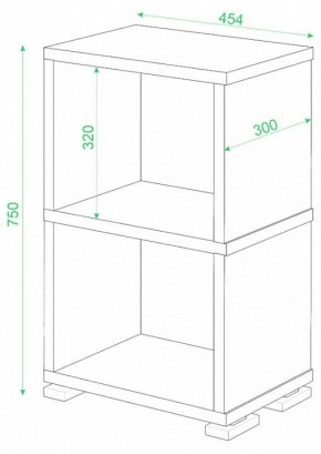 Стеллаж-колонка Домино СБ-15/2 в Новоуральске - novouralsk.mebel24.online | фото 2